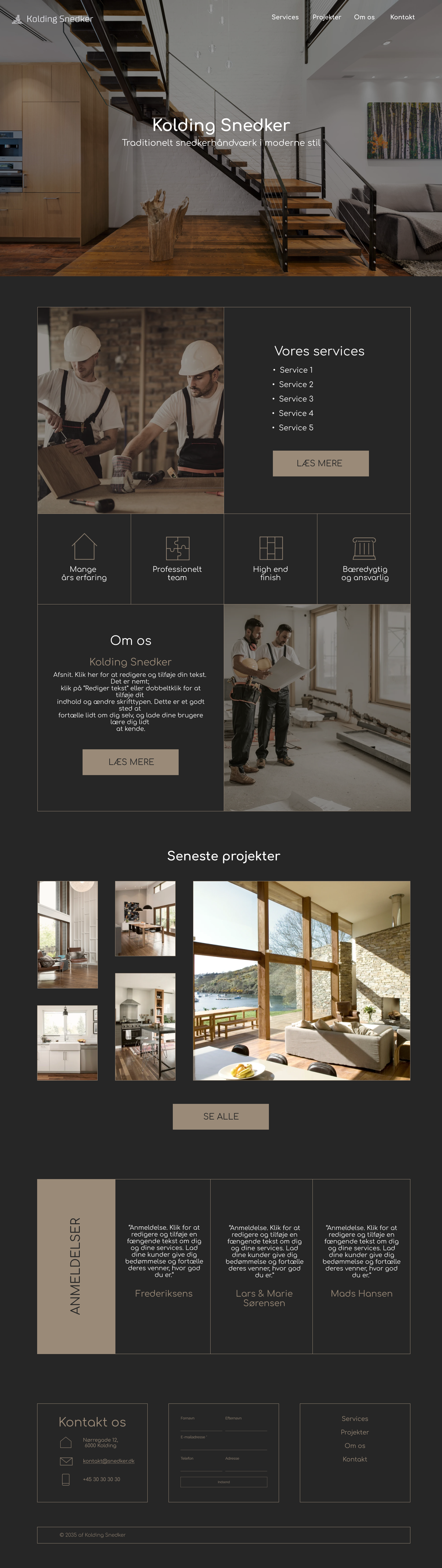 Snedker design